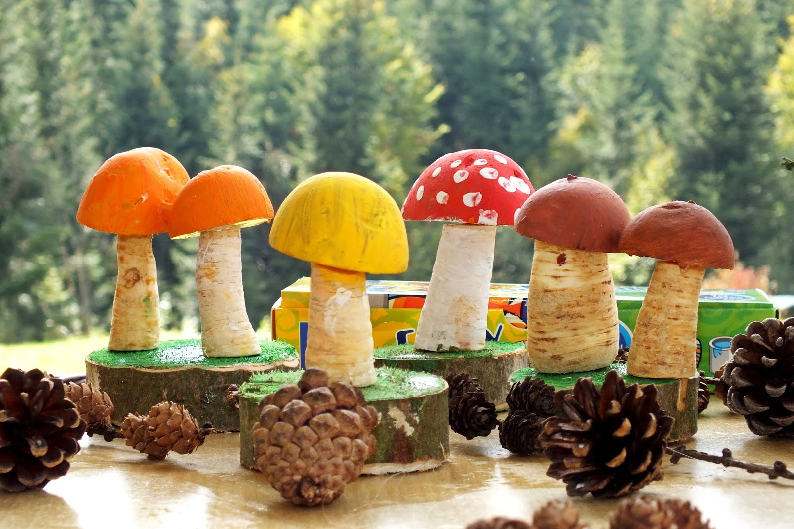 Jesienne Grzybki Blondynki Kreatywnie