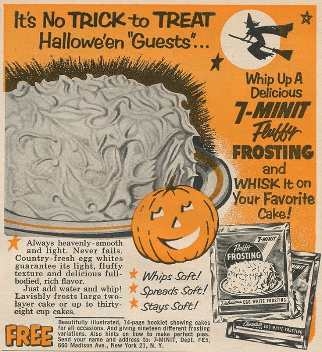 Eat Something Ugly for Halloween 30 Funny Vintage Halloween Adverts