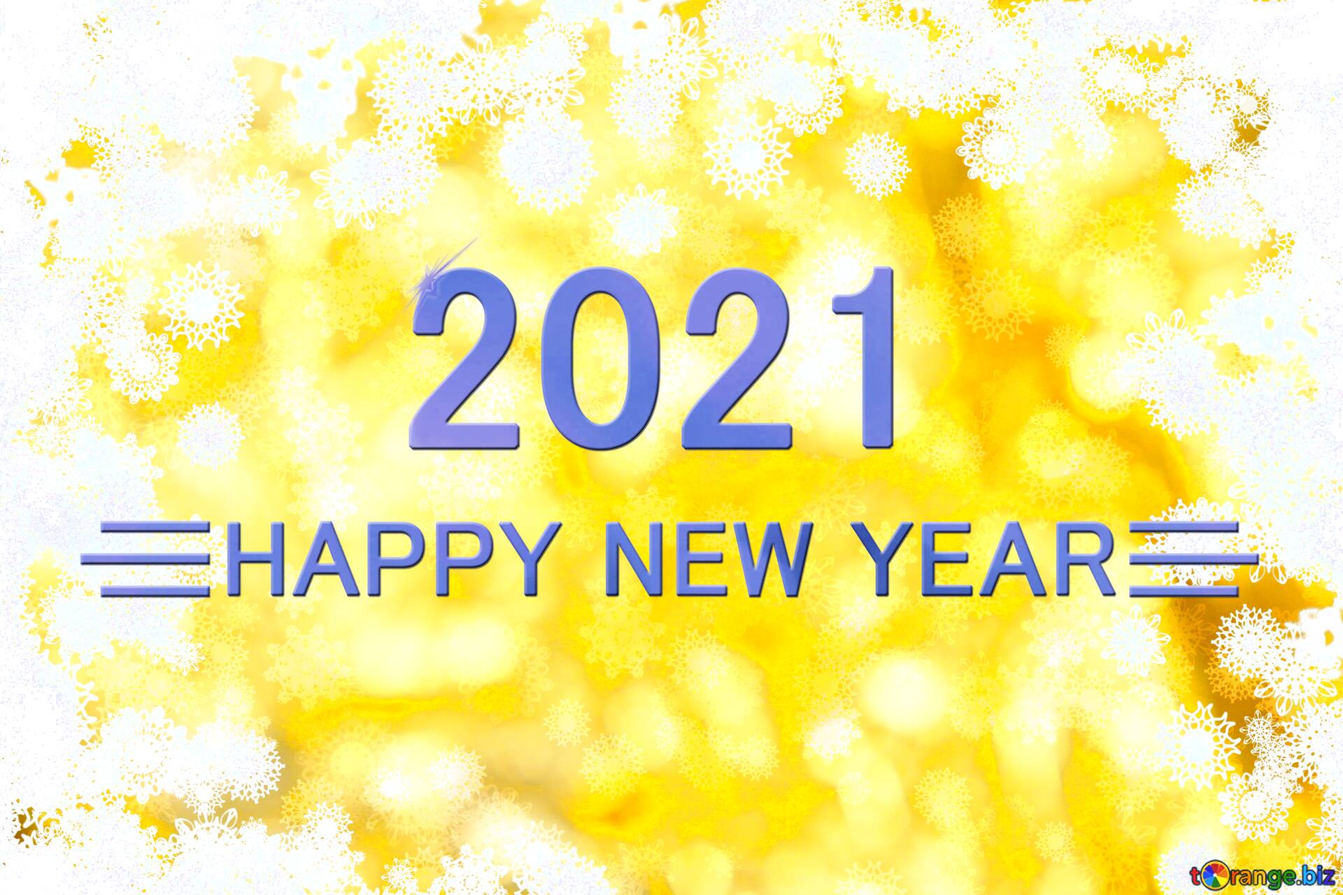 Colorful Happy New Year 2021 HD Wallpaper