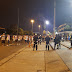 Torcedores do Flamengo protestam na porta do Maracanã após eliminação na Libertadores