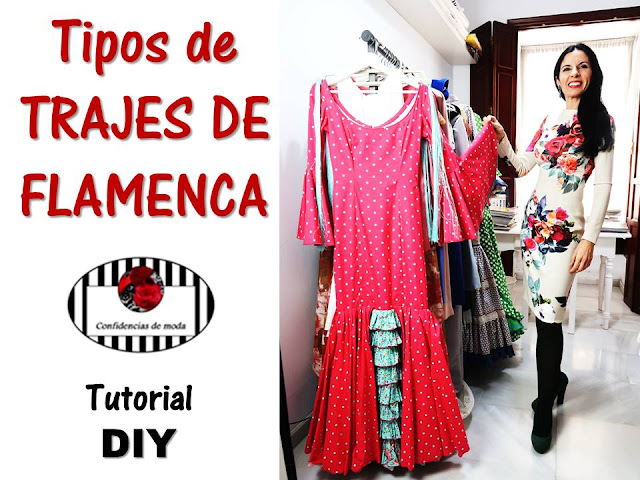 Tipos de trajes de flamenca. Tutorial DIY