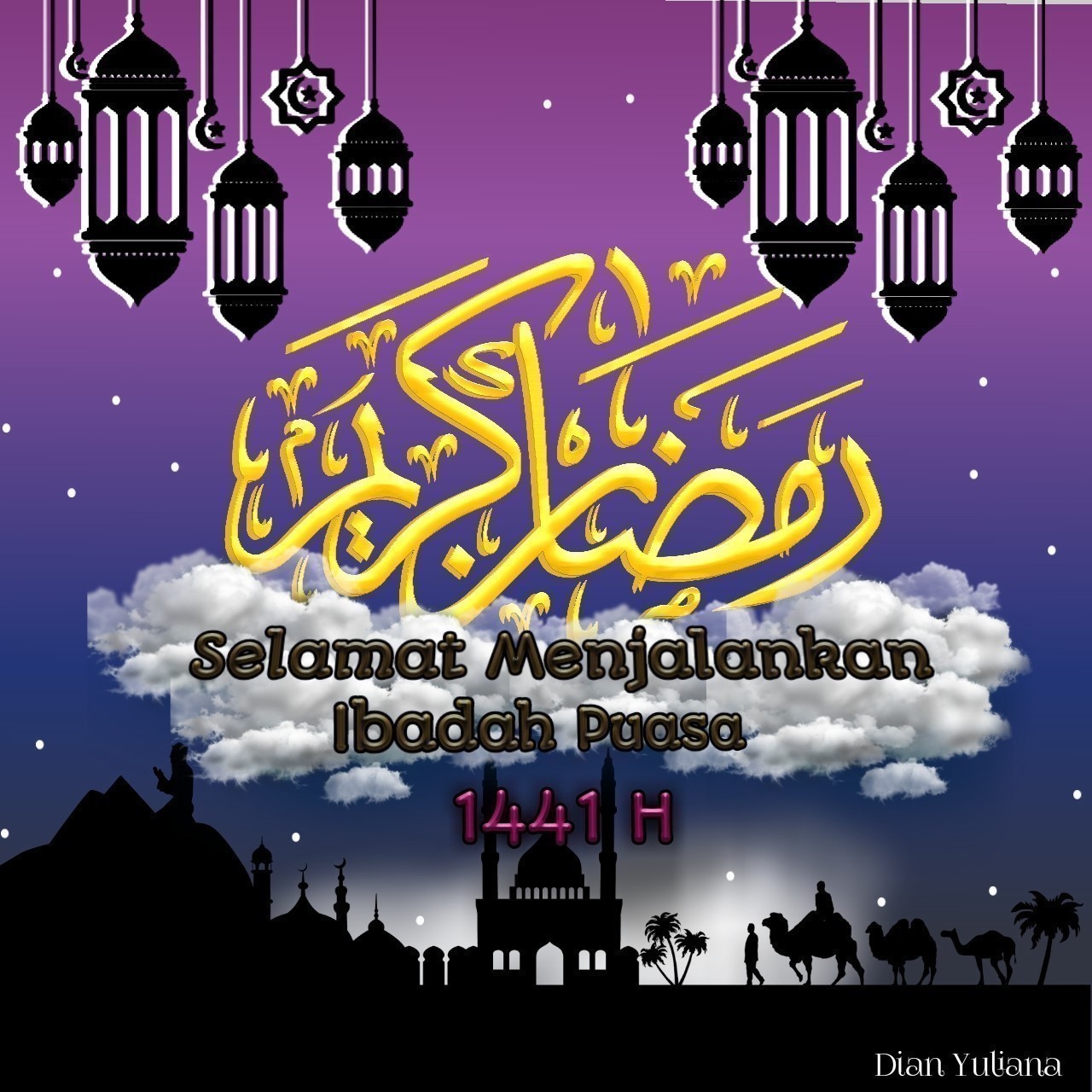 Aplikasi Komputer Bisnis: Kartu Ucapan Ramadhan