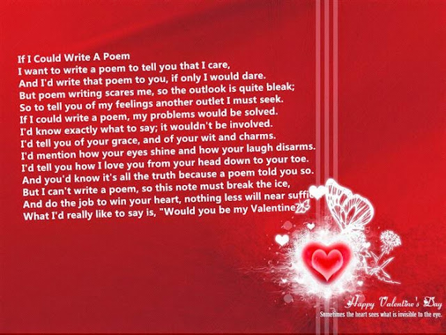 Happy Valentines Day Poems for Boyfriend Gifts - This Blog ...