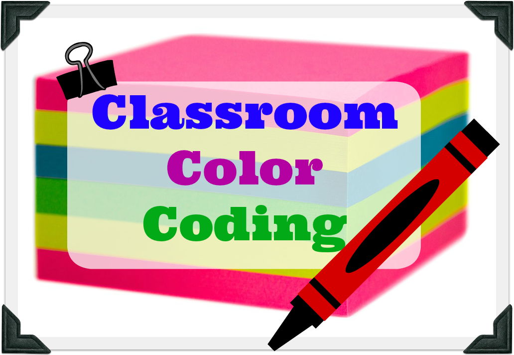 Classroom Organization -Student Color Coding