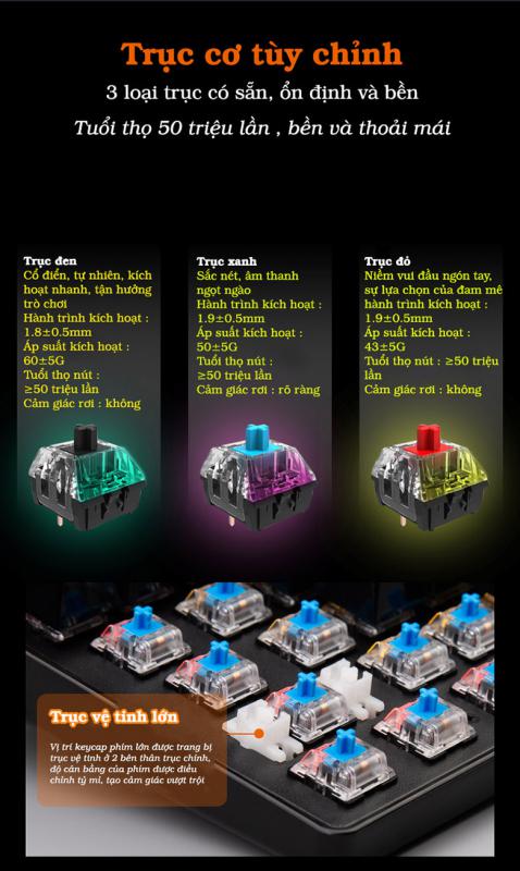 Bàn phím Newmen Gaming không dây GM335 13 ckeditor 3665408