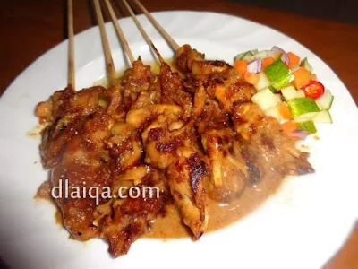 Sate Jamur Bumbu Kacang ala Rika