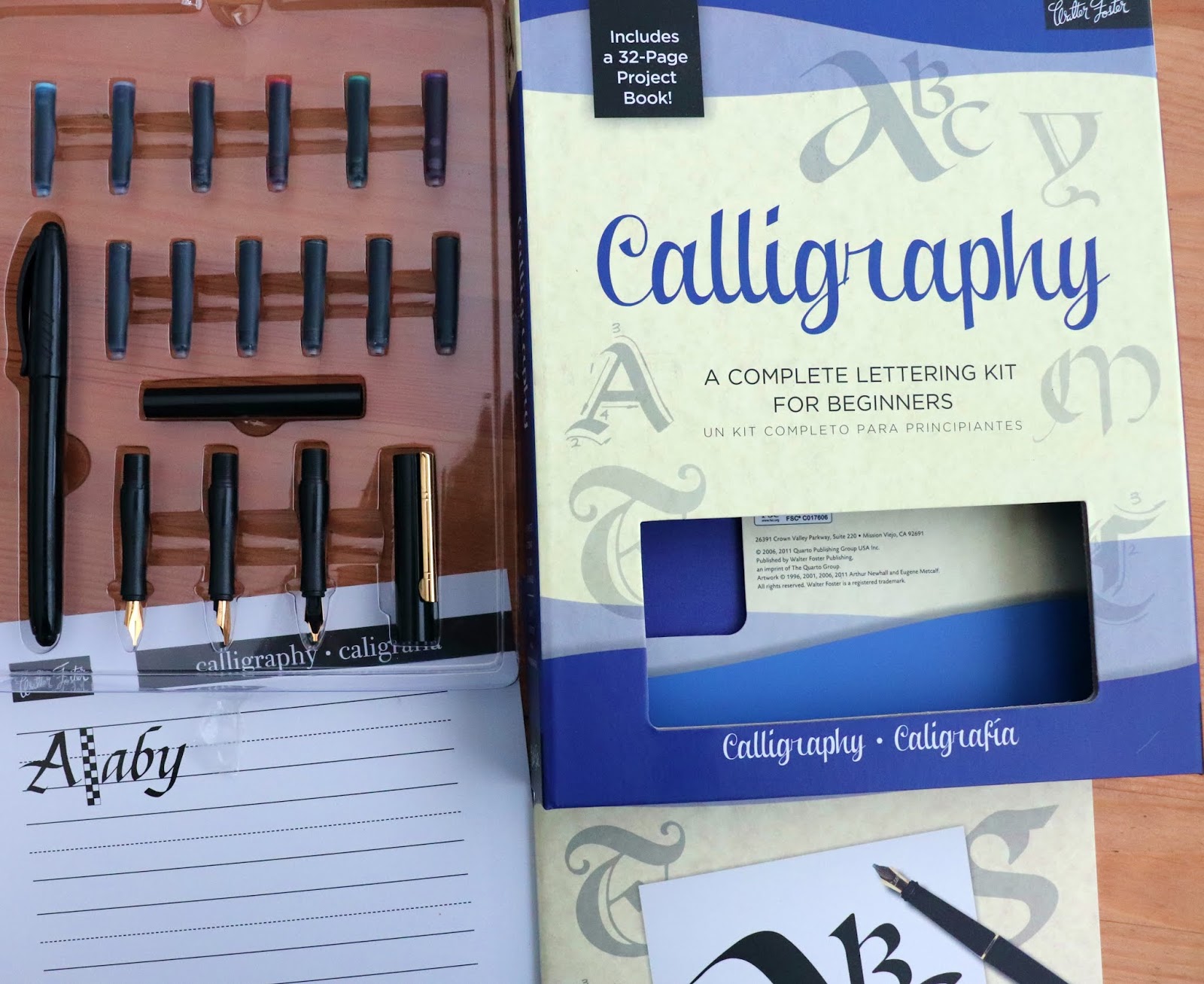 Calligraphy for Kids Kit - A Complete Lettering Kit for Beginners - Kids -  NEW