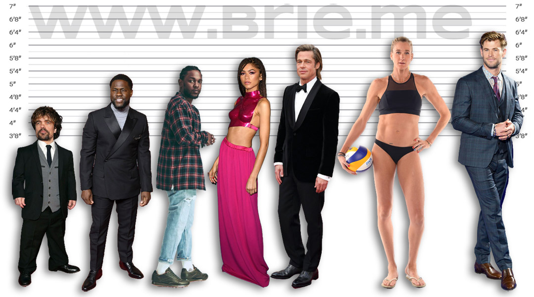 Kevin hart height in cm