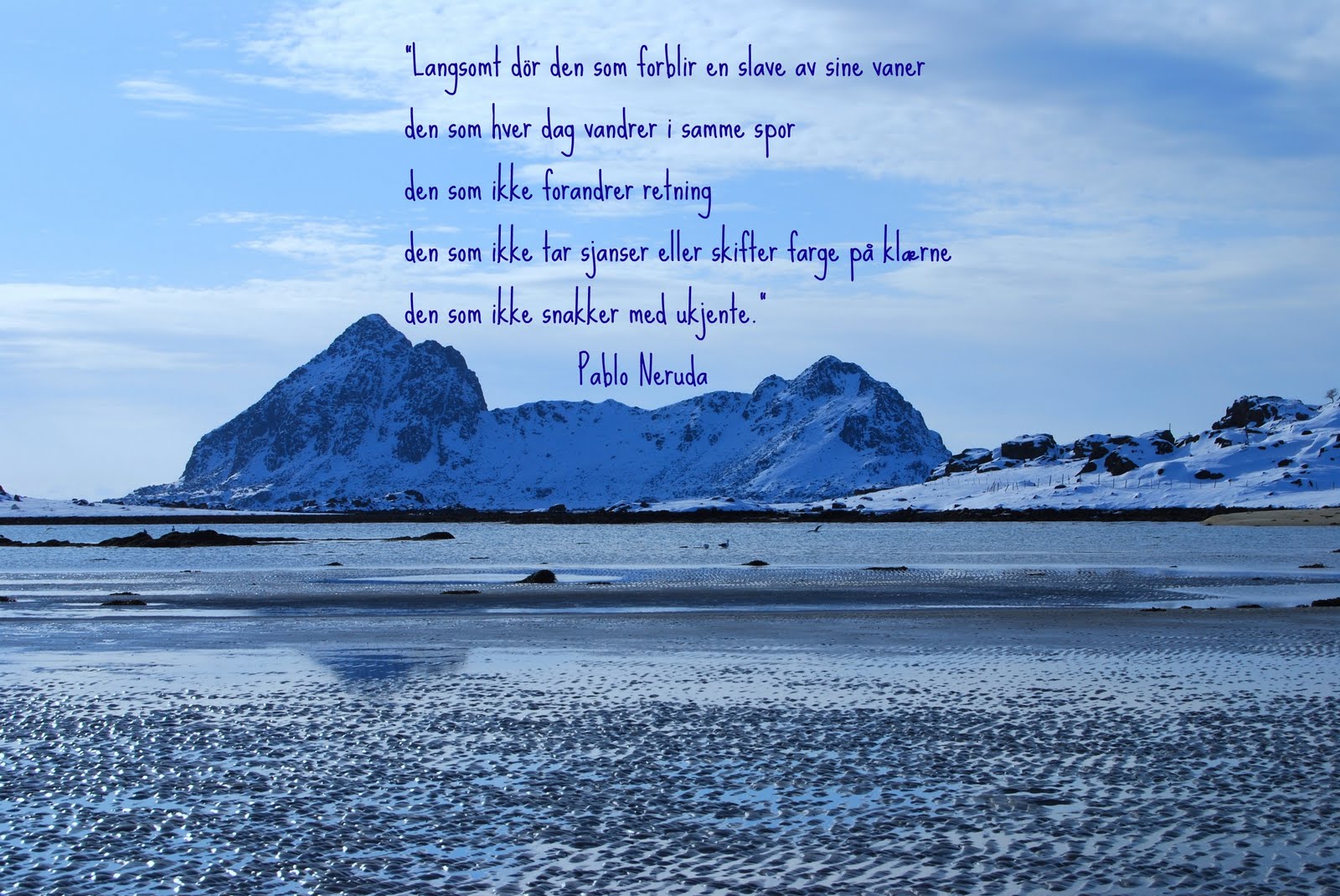 STEINKJERRINGA ODE TIL LIVET