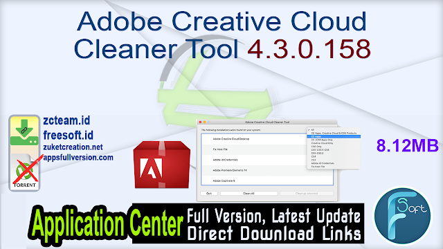 adobe creative cloud cleaner tool for mac