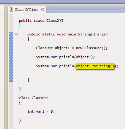Selenium-By-Arun: 204. Using toString( ) method of Object Class