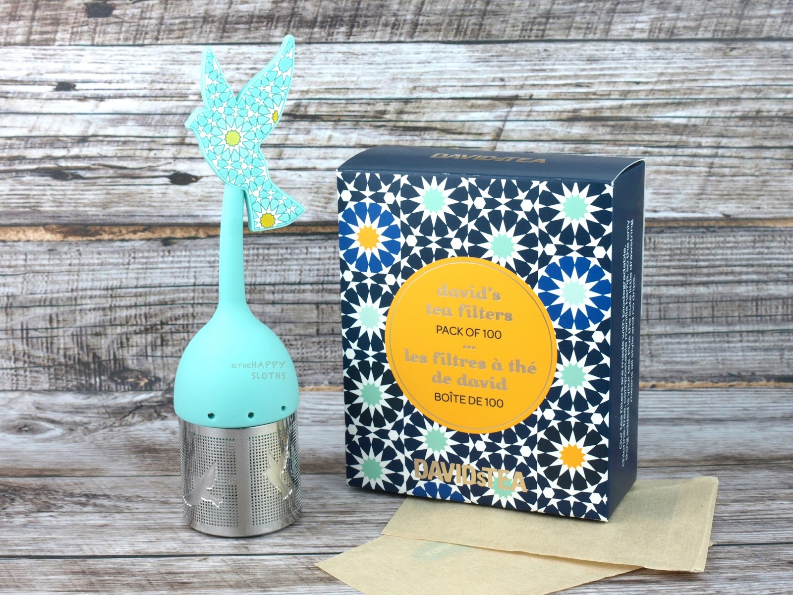 DAVIDsTEA Spring 2017 The Feel Good Collection The Happy Sloths