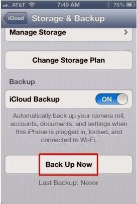 iPhone 5S Data Recovery: How to Backup your iPhone 5S Data to iTunes