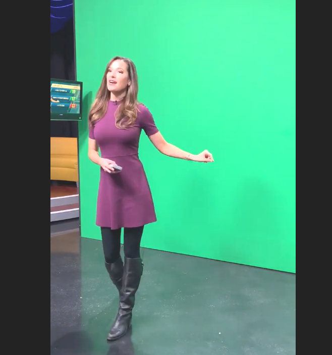 MELANIE HUNTER IS SACRAMENTO'S GREEN SCREEN GODDESS