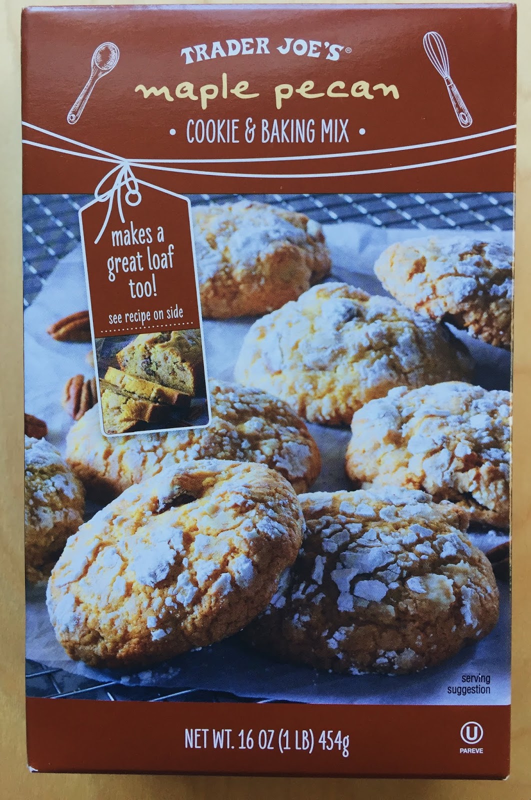 Trader Joe's Maple Pecan Cookie & Baking Mix