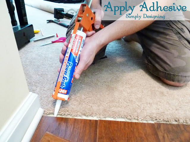 How to Install Floating Laminate Wood Flooring {Part 3 ... (640 x 480 Pixel)