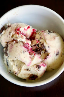 White Chocolate Raspberry Truffle Ice Cream: Savory Sweet and Satisfying White Chocolate Raspberry Truffle Ice Cream: Savory Sweet and Satisfying
