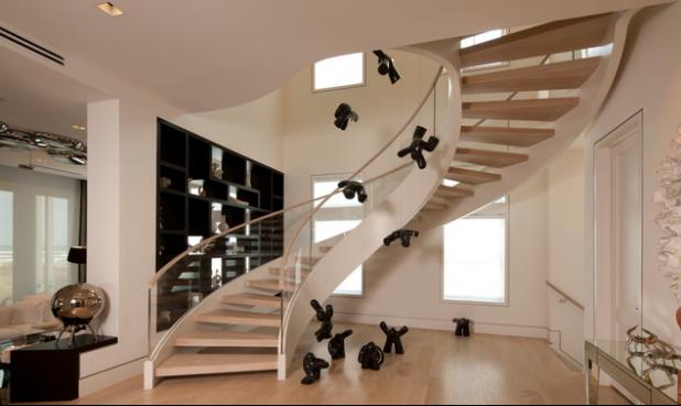 Fotos de Escaleras: escaleras para espacios pequenos