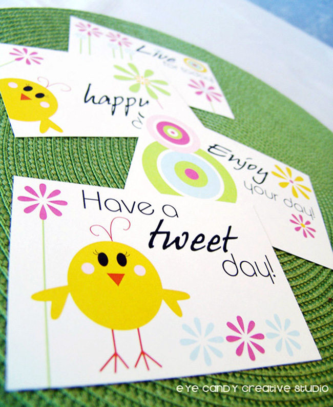 Eye Candy Creative Studio: COLLECTION :: Think Spring Stationery Line