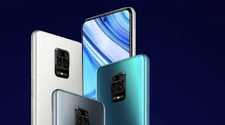 smartphone redmi note 9 menggunakan OS Android 10 smartphone redmi note 9