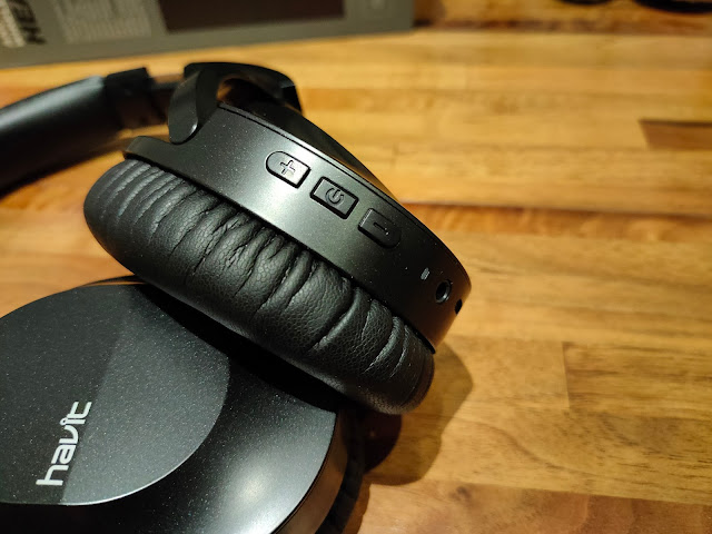 Havit 海威特 H601BT ANC主動降噪藍牙無線耳罩式耳機, 舒適與音質 雙重享受