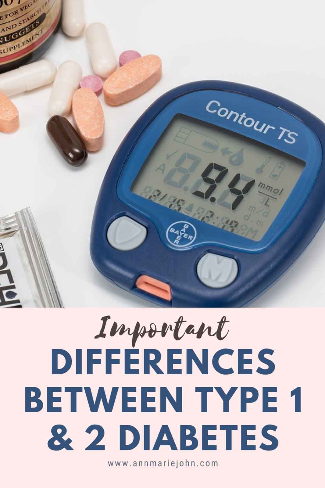 The Important Differences Between Diabetes Type 1 and 2 The Important Differences Between Diabetes Type 1 and 2
