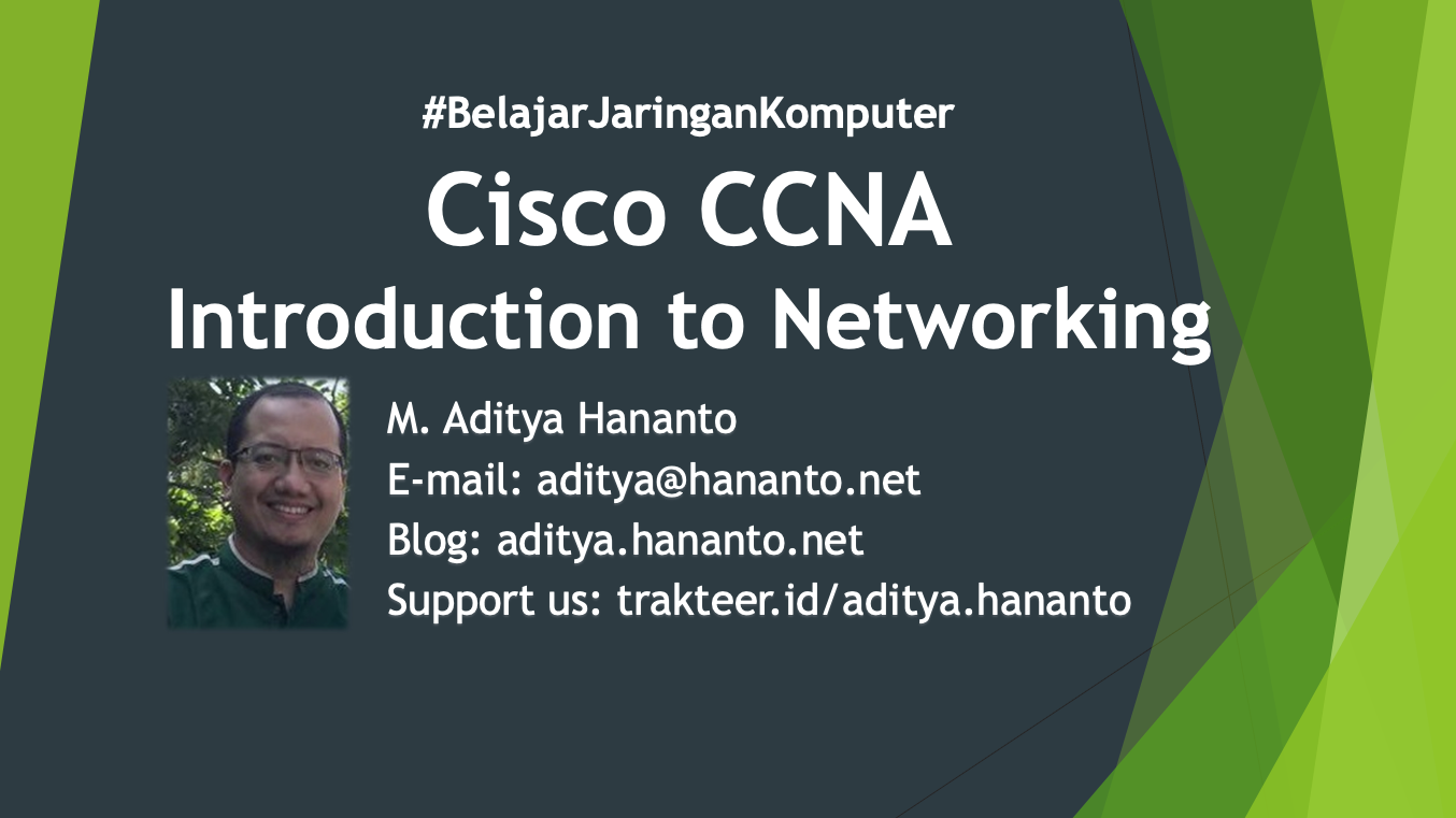 Learn to share share to learn cisco ccna video 01 introduction to