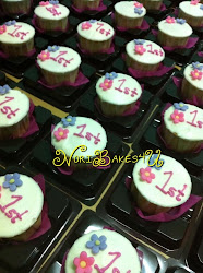 Labuan Cupcakes in individual casing for doorgift