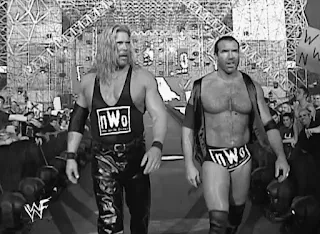 WWE / WWF Wrestlemania 18 -  Kevin Nash accompanies Scott Hall for his match with Steve Austin