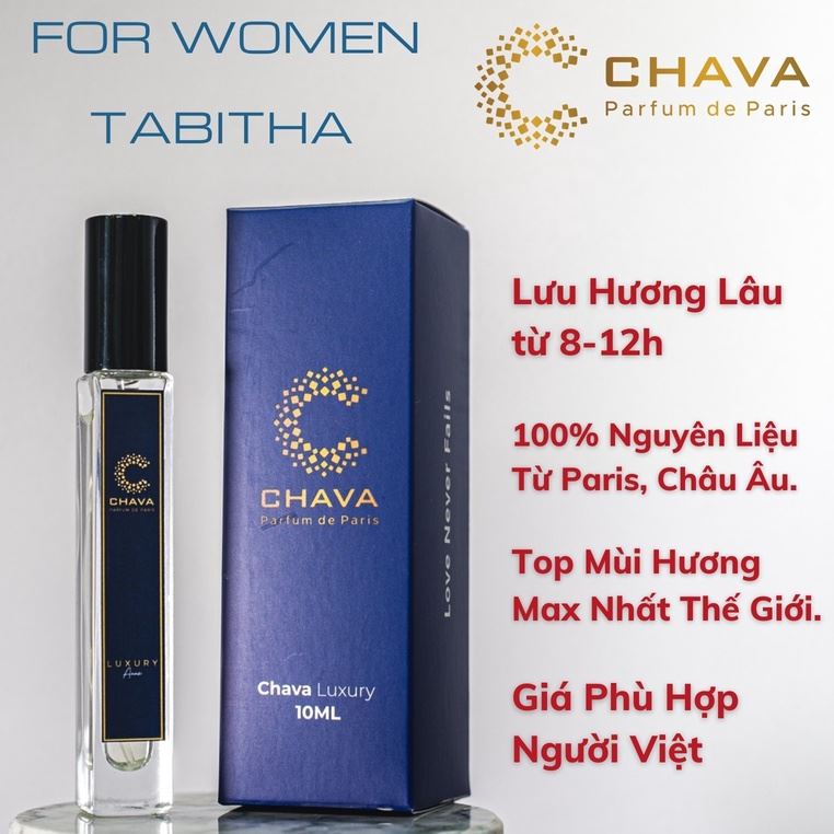 NƯỚC HOA MINI LUXURY TABITHA 10ML – CHAVA
