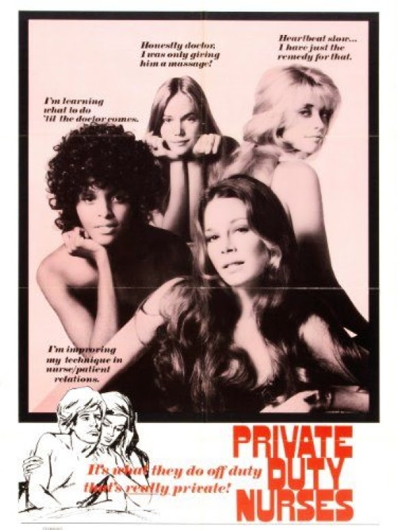 Classic Retro Movies Private Duty Nurses 1971