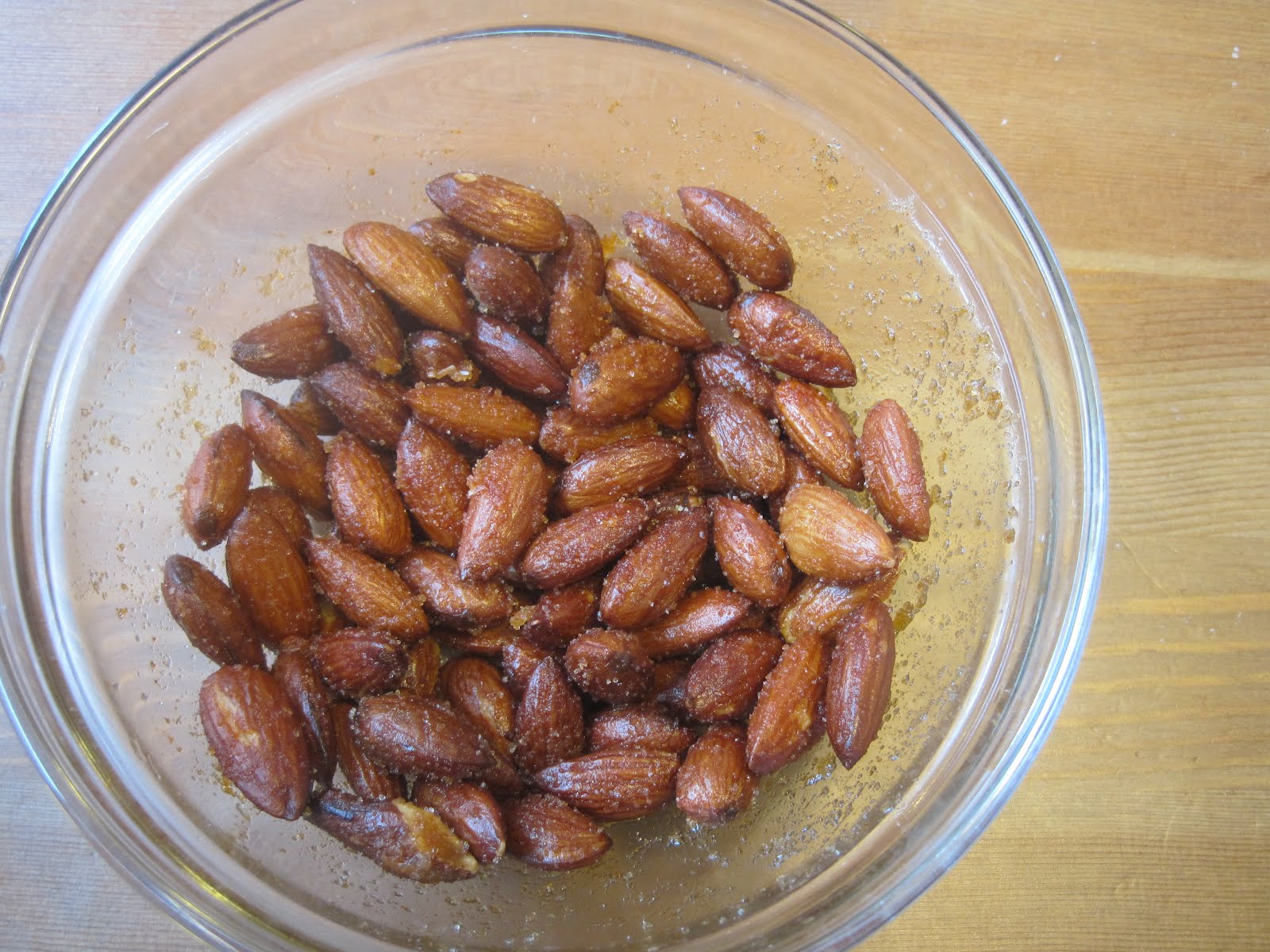 Evelyn's food blog Inductive almonds and postparty brunch