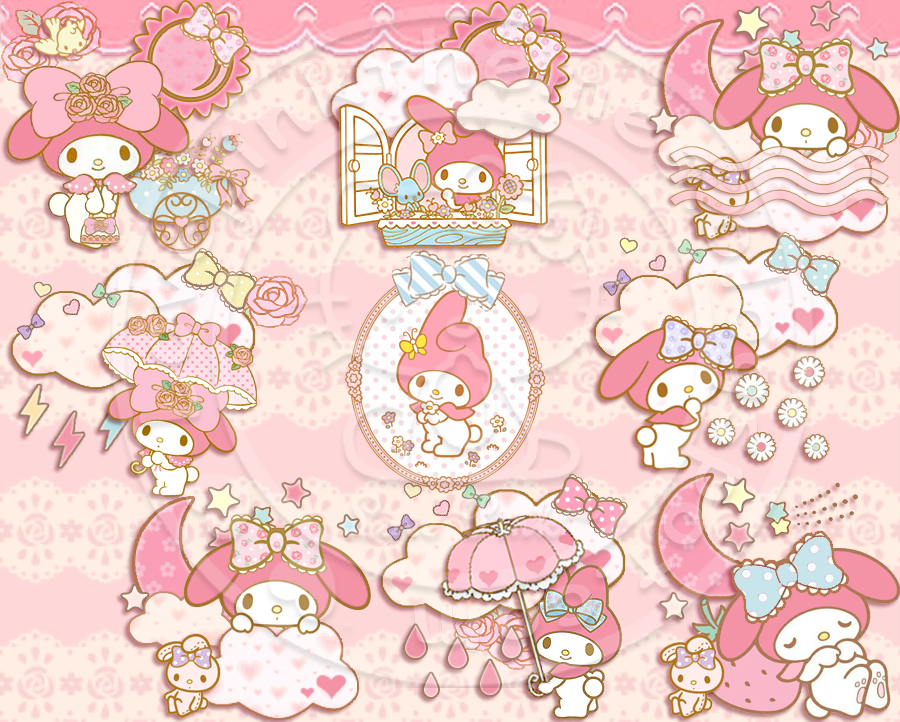 LOve Pink~: My Melody Pink Weather(for Iphone)
