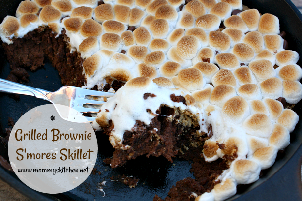 Grilled Brownie S'mores Skillet on the Grill) Mommy's