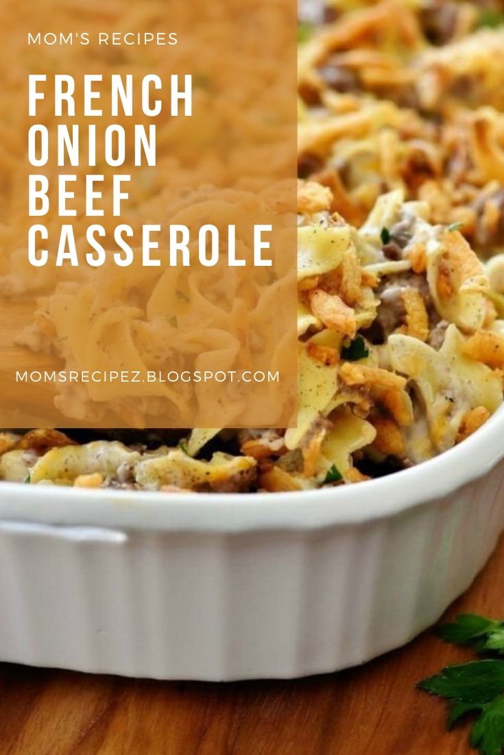 French Onion Beef Casserole