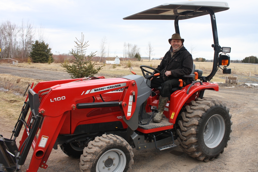 Field Notes Cumberland County, Nova Scotia Happiness Is A New Tractor