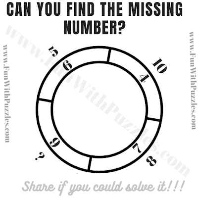 Can you find the missing number?