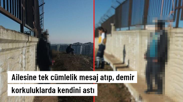 Genç Çocuk Kendini Astı