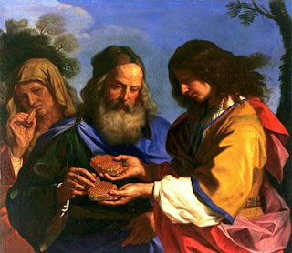 come dipingeva il Guercino - blog artistah24 - due figure del guercino