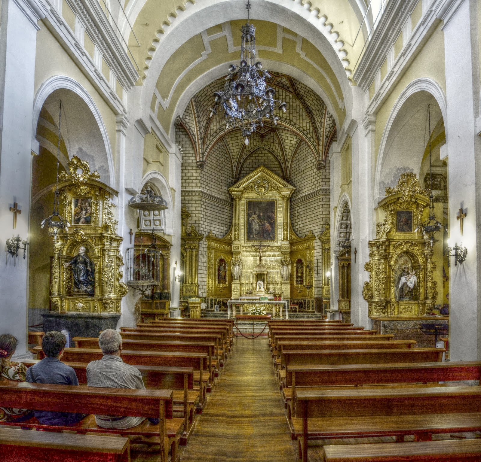 FOTO DE TOLEDO. RETAZOS DE COLOR: IGLESIA DE SANTO TOME