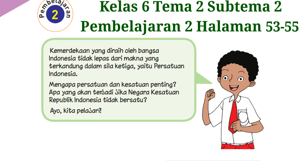 37++ Kunci jawaban tema 2 kelas 6 hal 60 dan 61 ideas