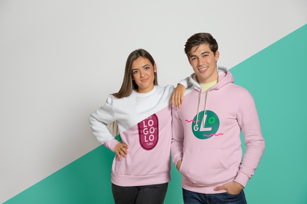 Download Free 16 Mockup Hoodie Psd Cdr Keren Gratis Siap Edit PSD Mockup Template