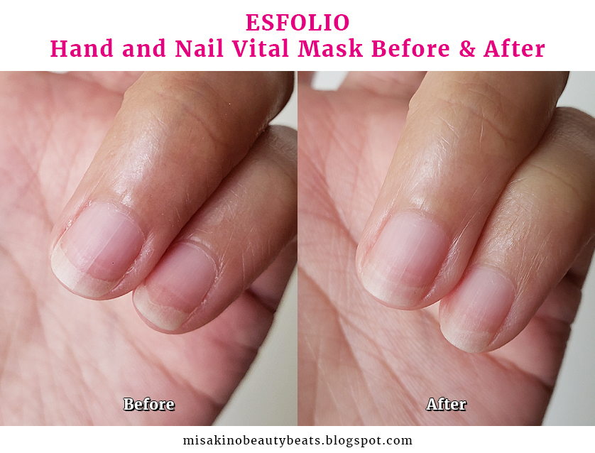 Review Esfolio Hand and Nail Vital Mask MISAKINO