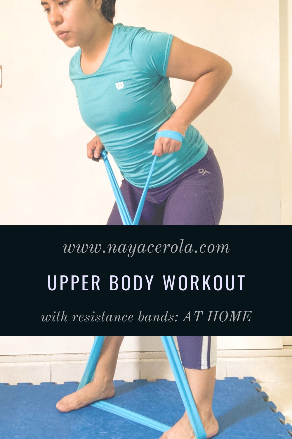 Upper Body Workout At home With Recovery Bands ~ NayAcerola