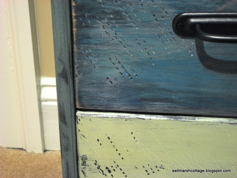 Salt Marsh Cottage: Sundance Paintbox Side Table Knock Off