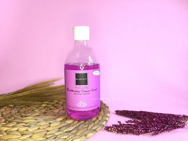 shower scrub scarlett whitening
