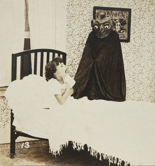 vintage everyday: Creepy 1920s Photos of The Boogeyman