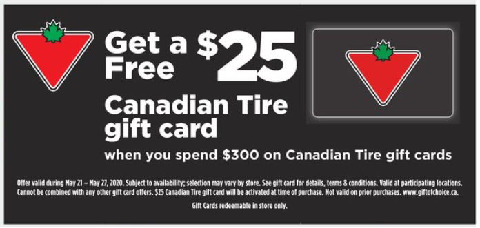 Real Canadian Superstore / Loblaws etc: Get a free $25 Canadian Tire gift card