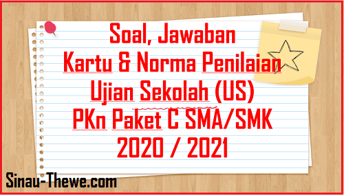 Bank Soal Pkn Sma Dan Kunci Jawaban Download File Guru