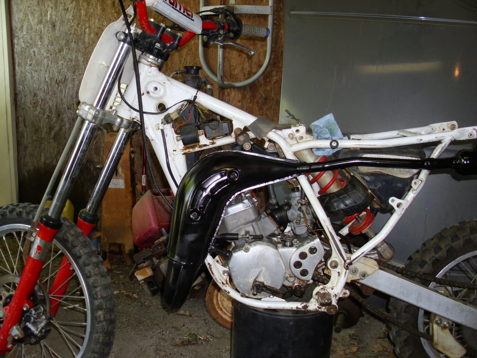 Motorcycle Renew YZ 80 Engine Test Run